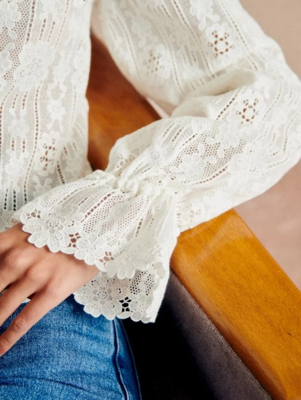 Sezane MARIELE Shirt - Picture 3 of 12